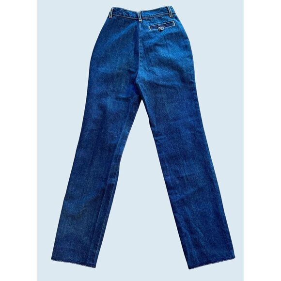 Vintage JORDACHE Hi Rise Mom Jeans 1980s Size 00 - Picture 2 of 7